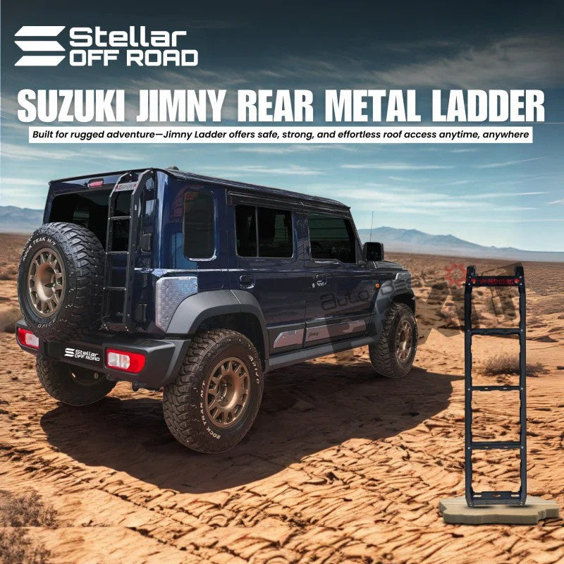 AutoStylenn Maruti Suzuki Jimny Rear Ladder For MARUTI JIMNY Compatible with MARUTI Jimny Vehicle_5