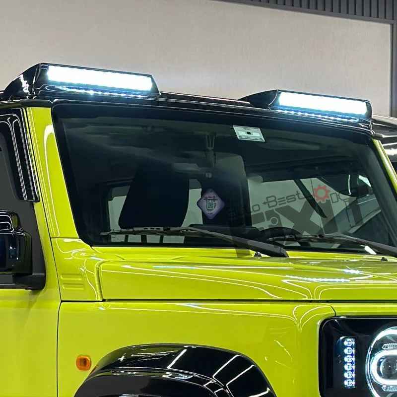 Maruti Suzuki Jimny Front Roof Spoiler With LED – Premium Quality Desi