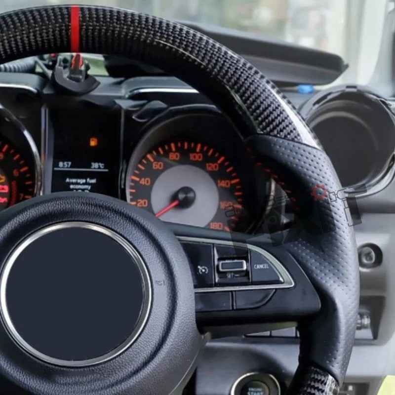 Maruti Suzuki Jimny Carbon Fiber Steering Wheel – Style Upgrade Accesso