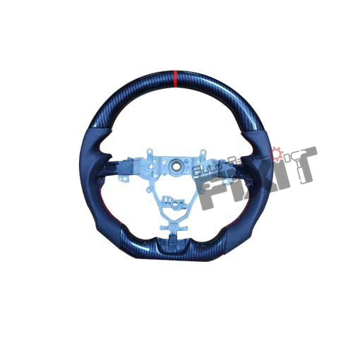 AutoStylenn Maruti Suzuki Jimny Carbon Fiber Steering Wheel For MARUTI JIMNY Compatible with MARUTI Jimny Vehicle