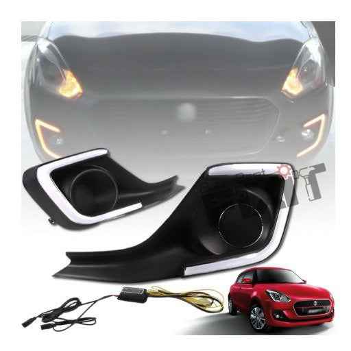 Maruti Suzuki Swift 2018 DRL Universal – Aftermarket Car Accesso