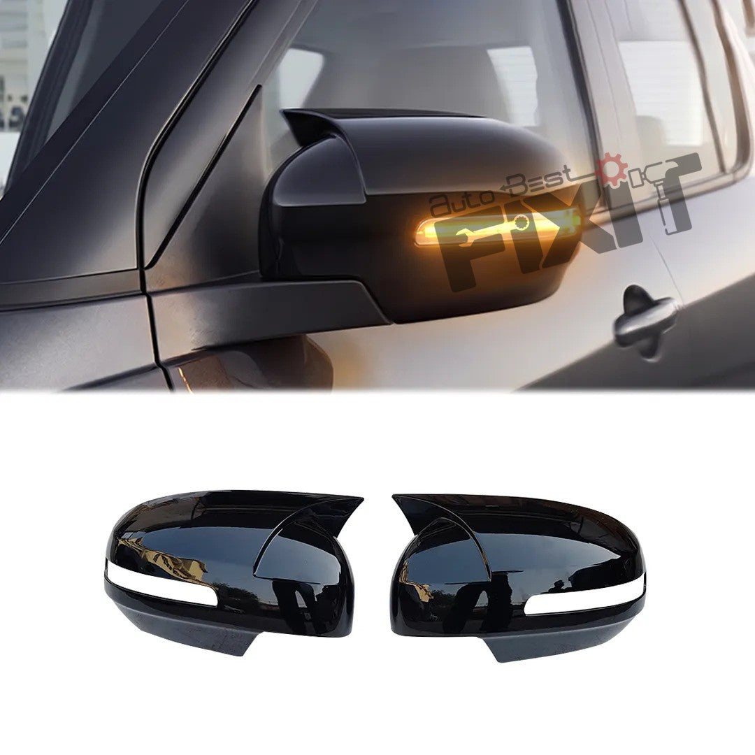 AutoStylenn Maruti Suzuki Swift Batman Style Mirror Cover 2012-2017 For MARUTI SWIFT Compatible with MARUTI Swift Vehicle