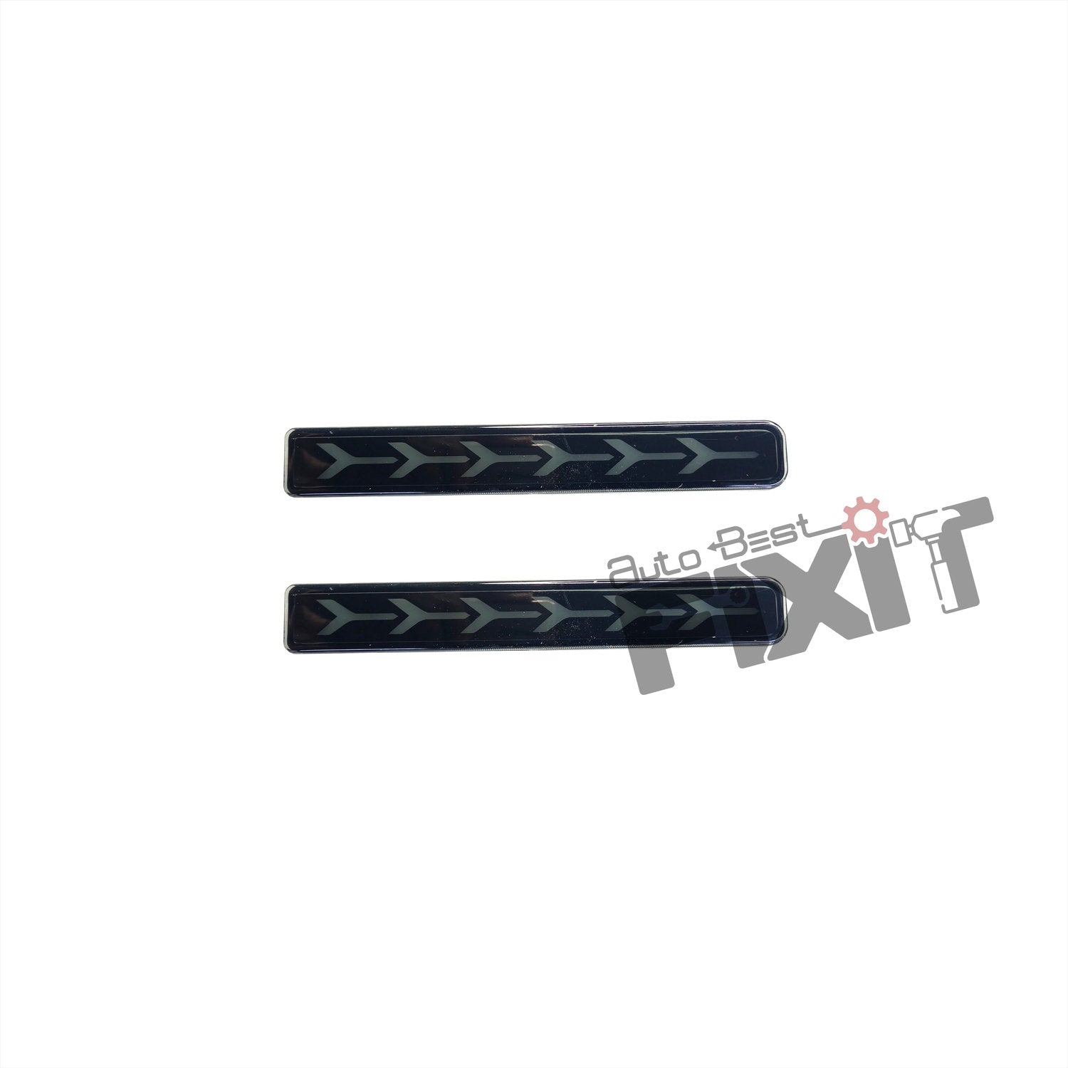 AutoStylenn Maruti Suzuki XL6 Bumper Reflector Matrix (V2) Smoke For MARUTI XL6 Compatible with MARUTI XL6 Vehicle