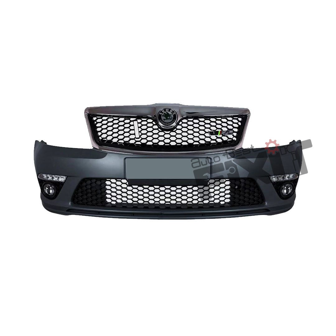 Skoda Laura VRS Front Bumper With Grill 2009 - 2012