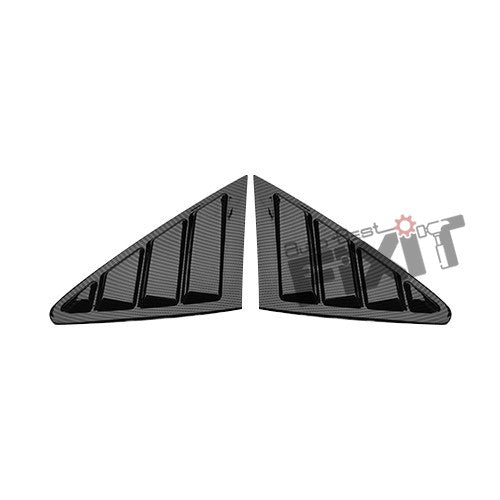 Slavia Window Louvers Carbon