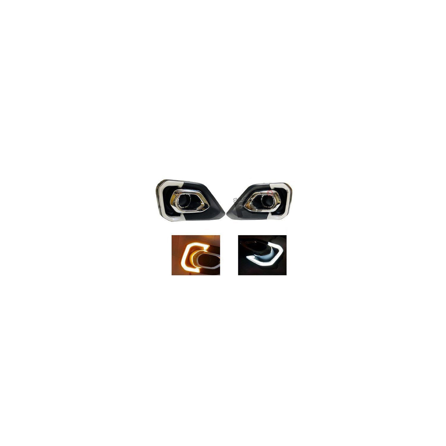 AutoStylenn Tata Nexon 2020 DRL Fog Lamp For TATA NEXON Compatible with TATA Nexon Vehicle