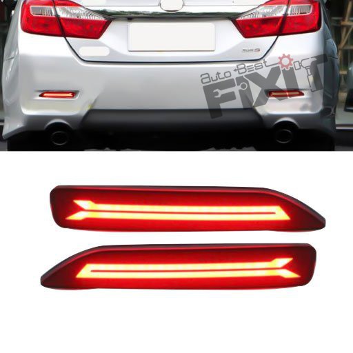 AutoStylenn Toyota Camry Bumper Reflector Matrix For TOYOTA CAMRY Compatible with TOYOTA Camry Vehicle_1