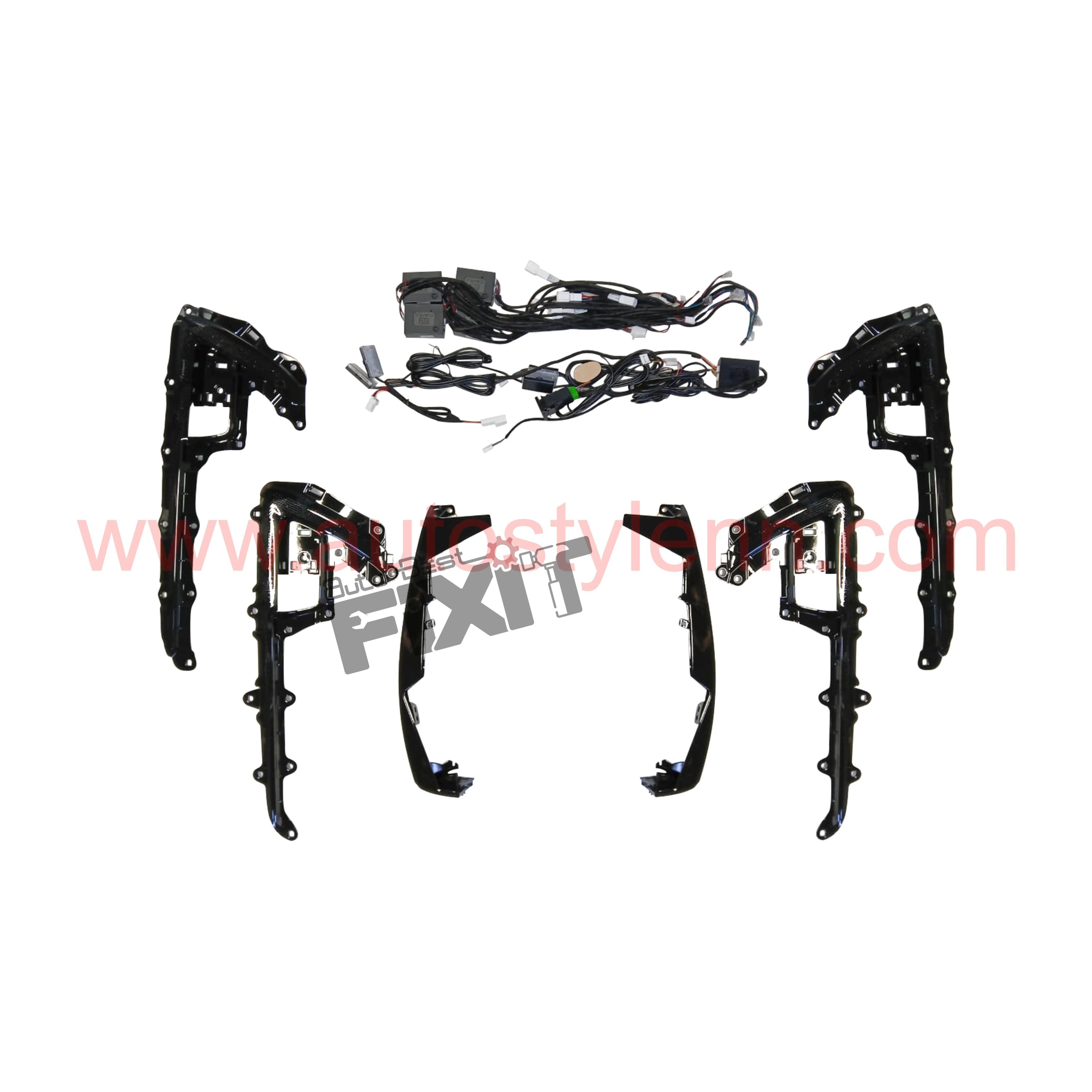 Toyota Fortuner 2016 Ambient Light Silver / Black – Aftermarket Car Accesso