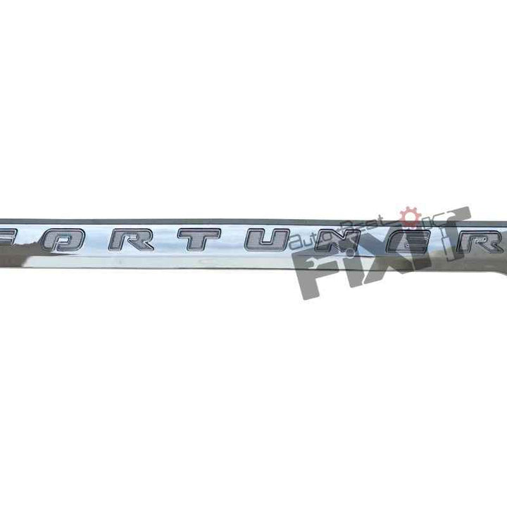 Toyota Fortuner 2012 Dicky Panel Chrome / Black – Durable ABS Constructi
