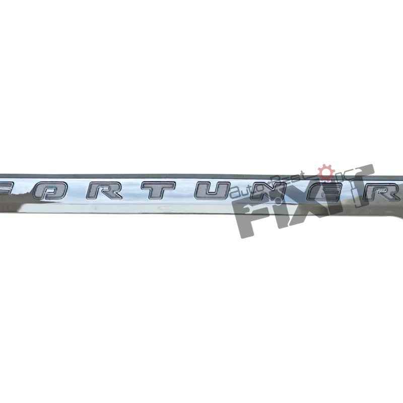 Toyota Fortuner 2012 Dicky Panel Chrome / Black – Durable ABS Constructi