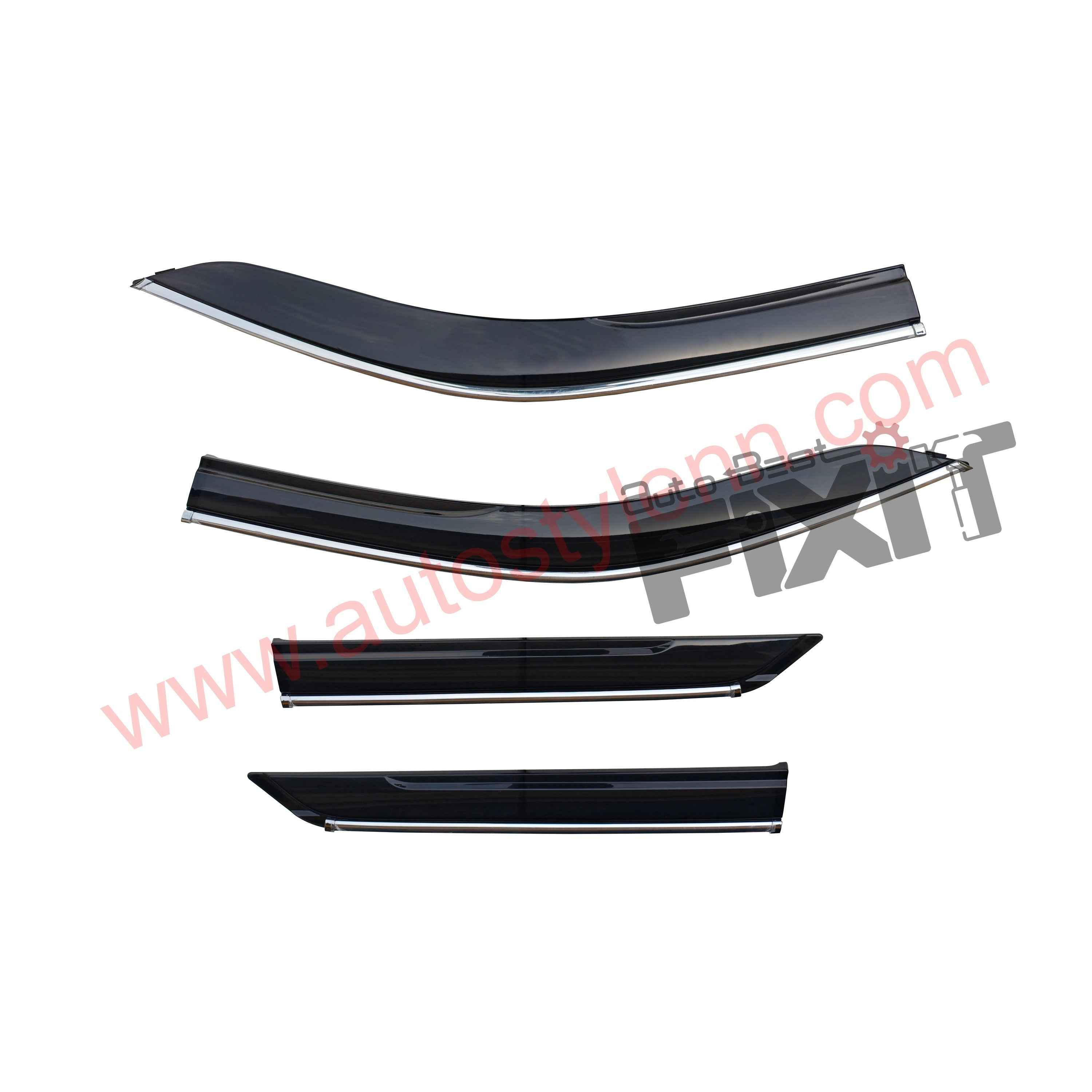 Toyota Fortuner 2016 Door Visor – Aftermarket Car Accesso