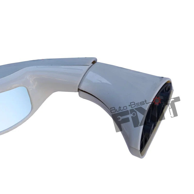 AutoStylenn Toyota Fortuner 2016 Fender Mirror (White / Black) For TOYOTA FORTUNER Compatible with TOYOTA Fortuner Vehicle_4