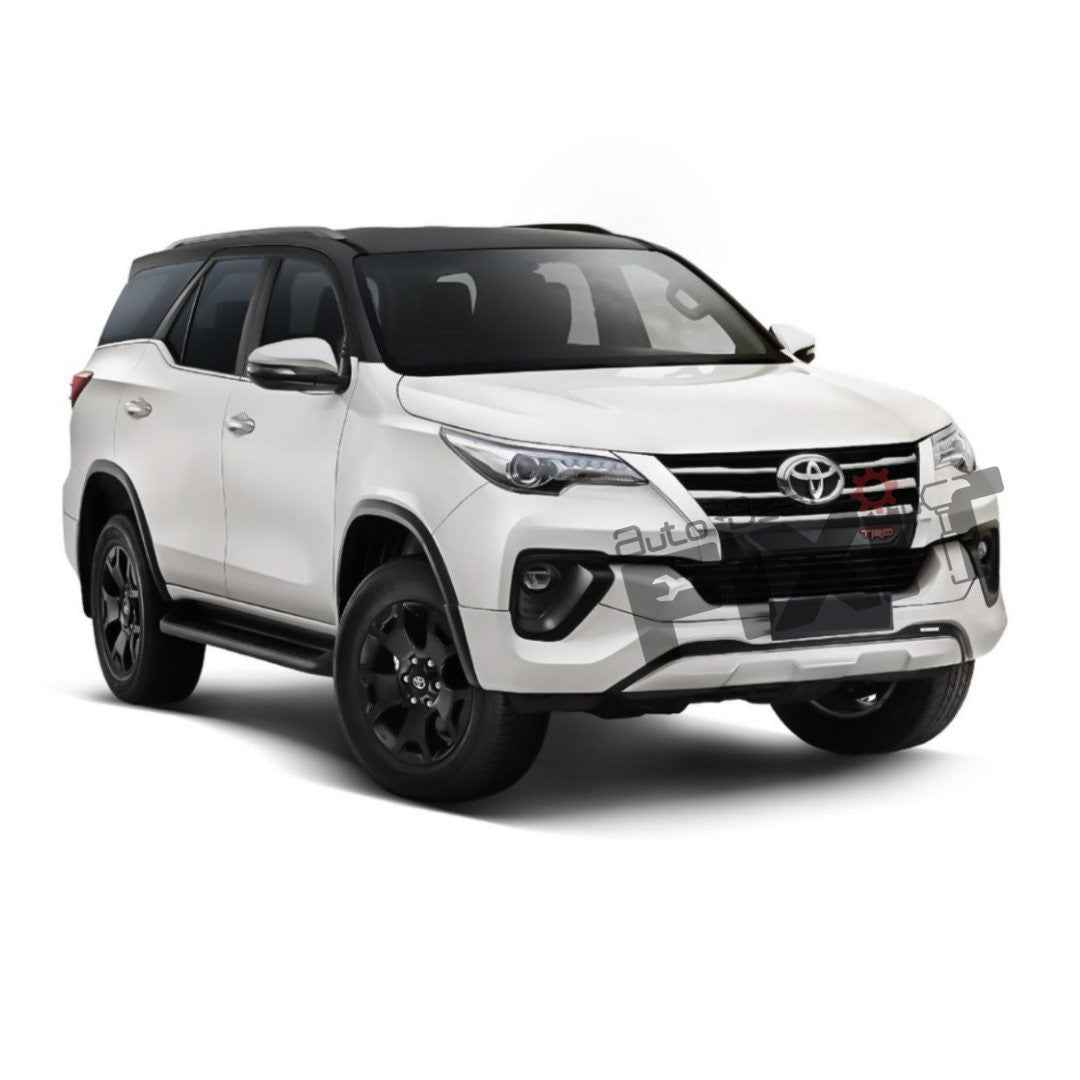 Toyota Fortuner Batman Style Mirror Covers 2016-2025 – High Quality Fini