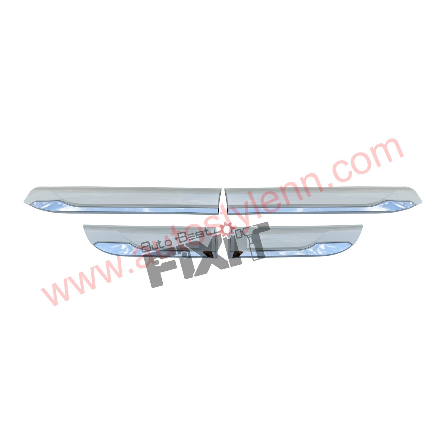 AutoStylenn Toyota Fortuner 2021 Side Moulding For TOYOTA FORTUNER Compatible with TOYOTA Fortuner Vehicle