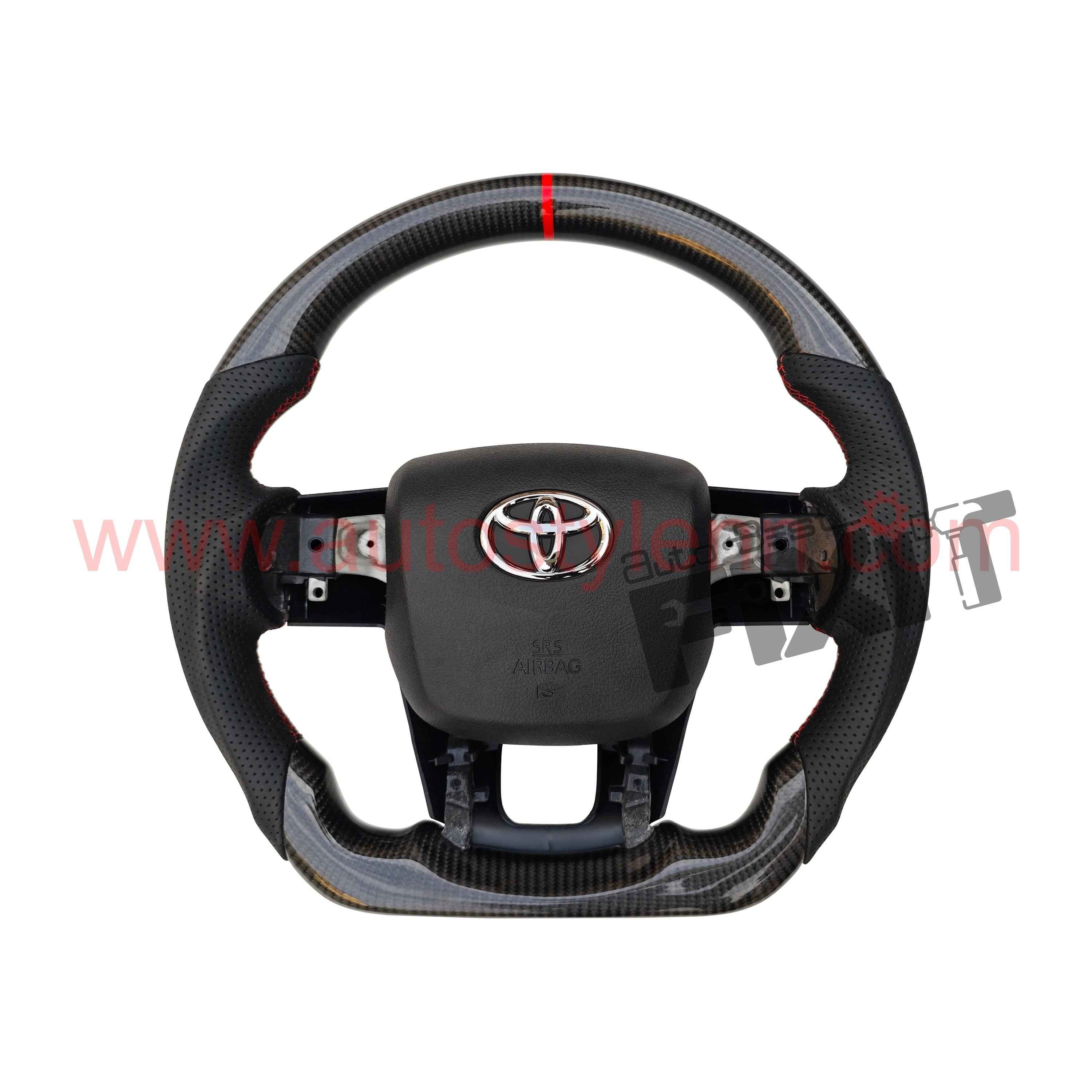 Toyota Fortuner Premium Carbon Steering – Aftermarket Car Accesso