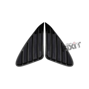 Window Louvers & Quarter Glass Cover For Toyota Glanza 2015-2021 – Aftermarket Car Accesso