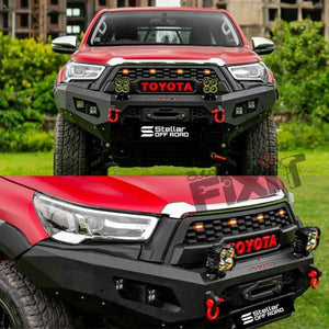 Toyota Hilux Front LED Bumper – Aftermarket Car Accesso
