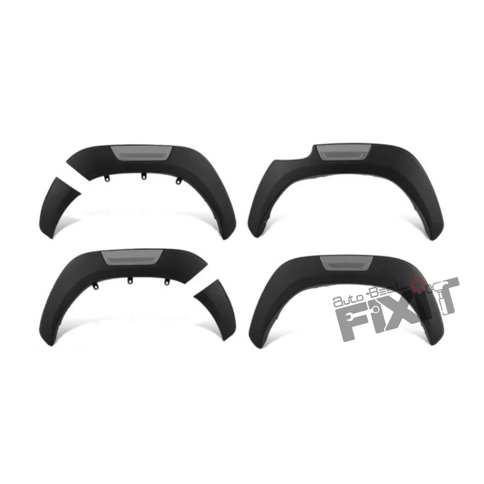 AutoStylenn Toyota Hilux Fender Flare V1 For TOYOTA HILUX Compatible with TOYOTA Hilux Vehicle_2