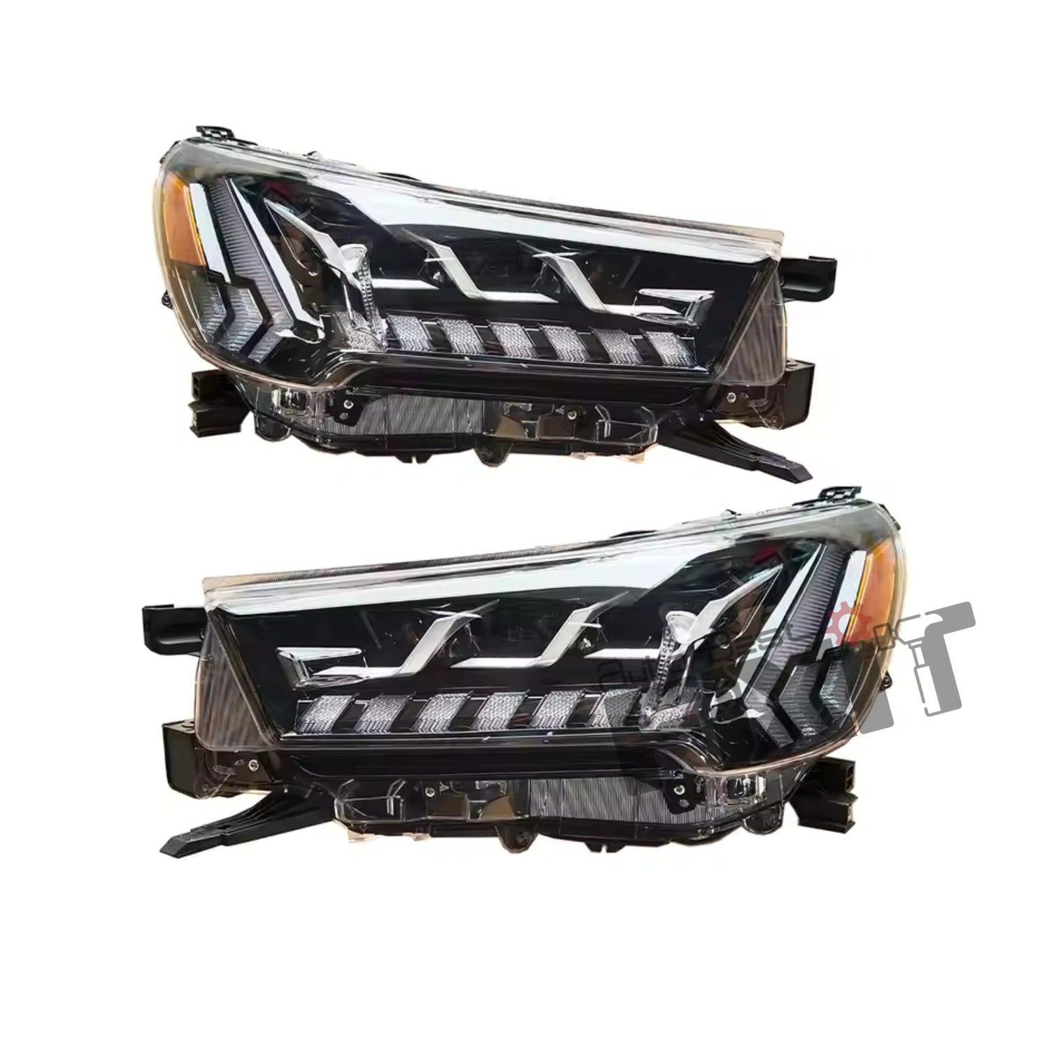 AutoStylenn Toyota Hilux Headlamp (V3) For TOYOTA HILUX Compatible with TOYOTA Hilux Vehicle