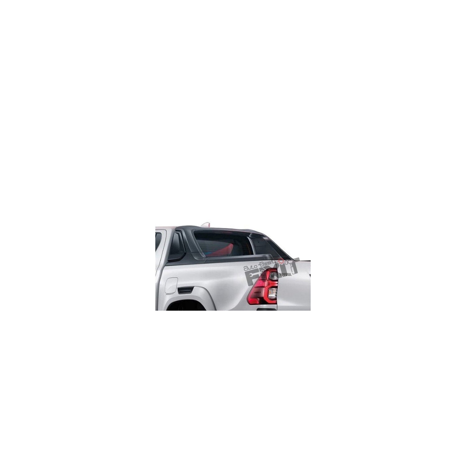 AutoStylenn Toyota Hilux ABS Rocco Roll Bar For TOYOTA HILUX Compatible with TOYOTA Hilux Vehicle