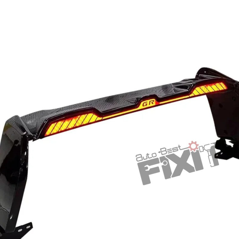 Toyota Hilux GR Roll Bar with LED – Durable ABS Constructi