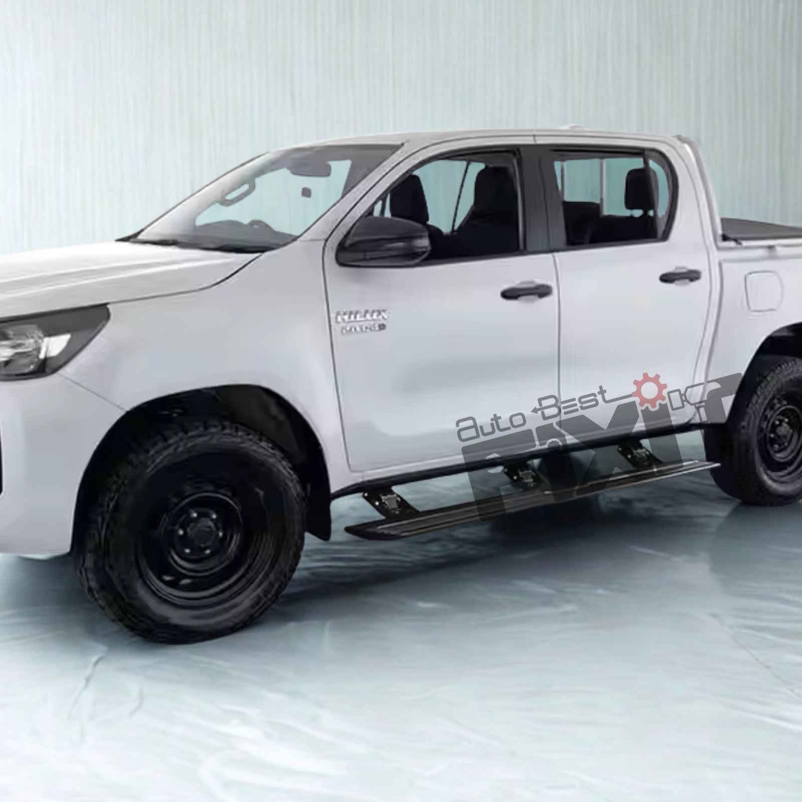 Toyota Hilux Automatic Side Step – Aftermarket Car Accesso