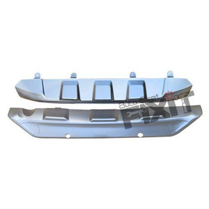 AutoStylenn Toyota Innova Hycross Front & Rear Bumper Silver Color Skid Plate Protector For TOYOTA HYCROSS Compatible with TOYOTA Hycross Vehicle