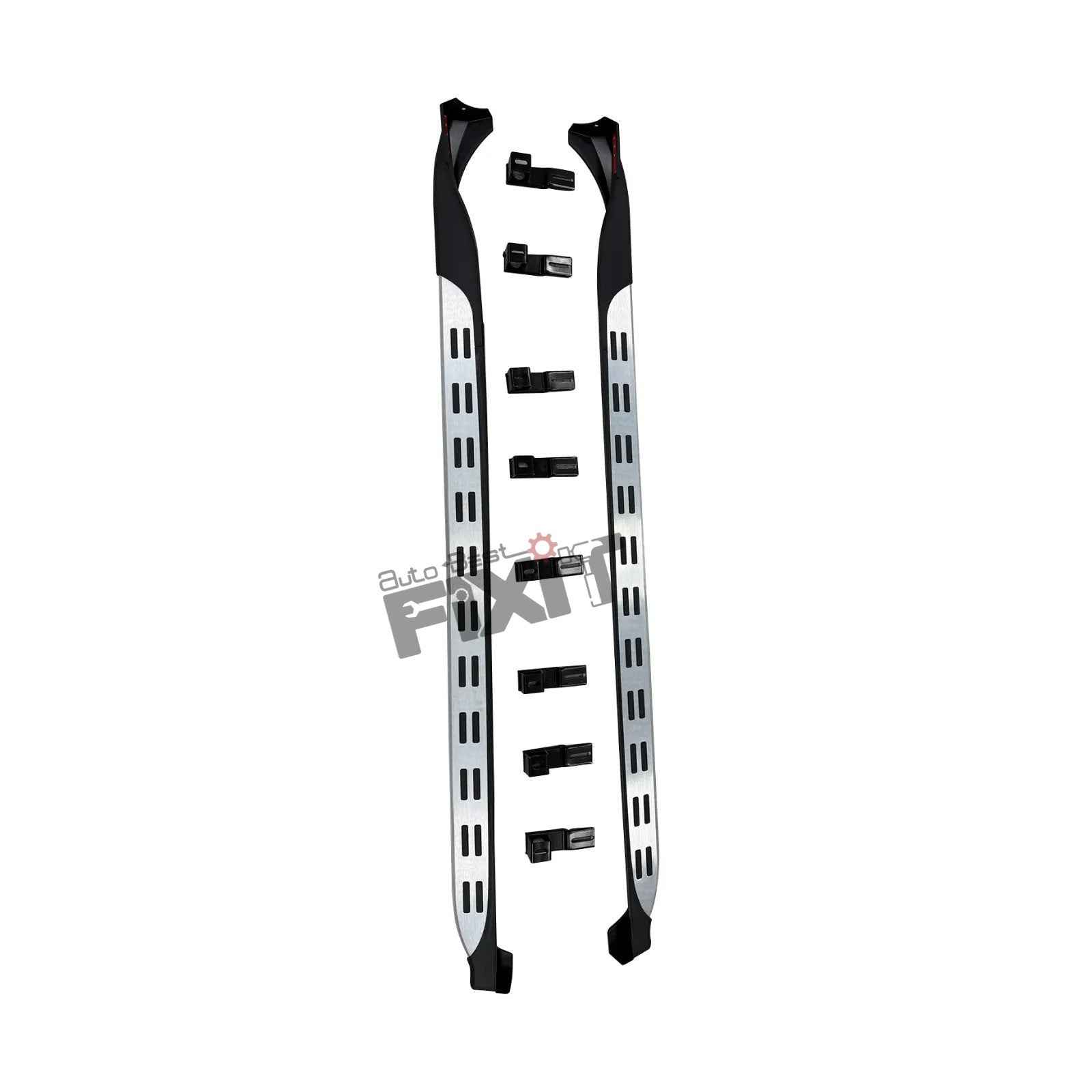 Toyota Innova Hycross Fixed Side Step (Silver & Black) – Premium Quality Desi