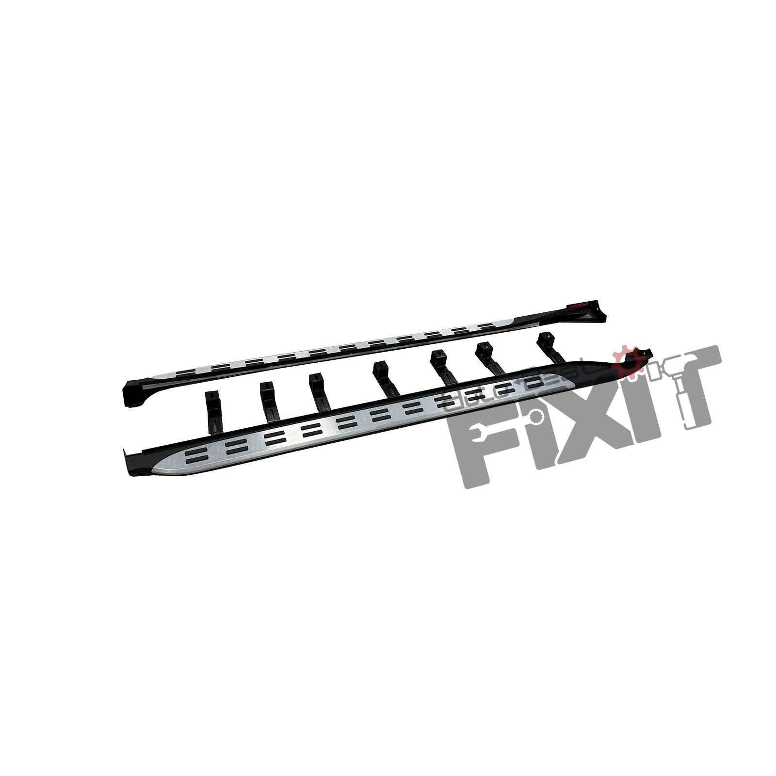 Toyota Innova Hycross Fixed Side Step (Silver & Black) – Style Upgrade Accesso