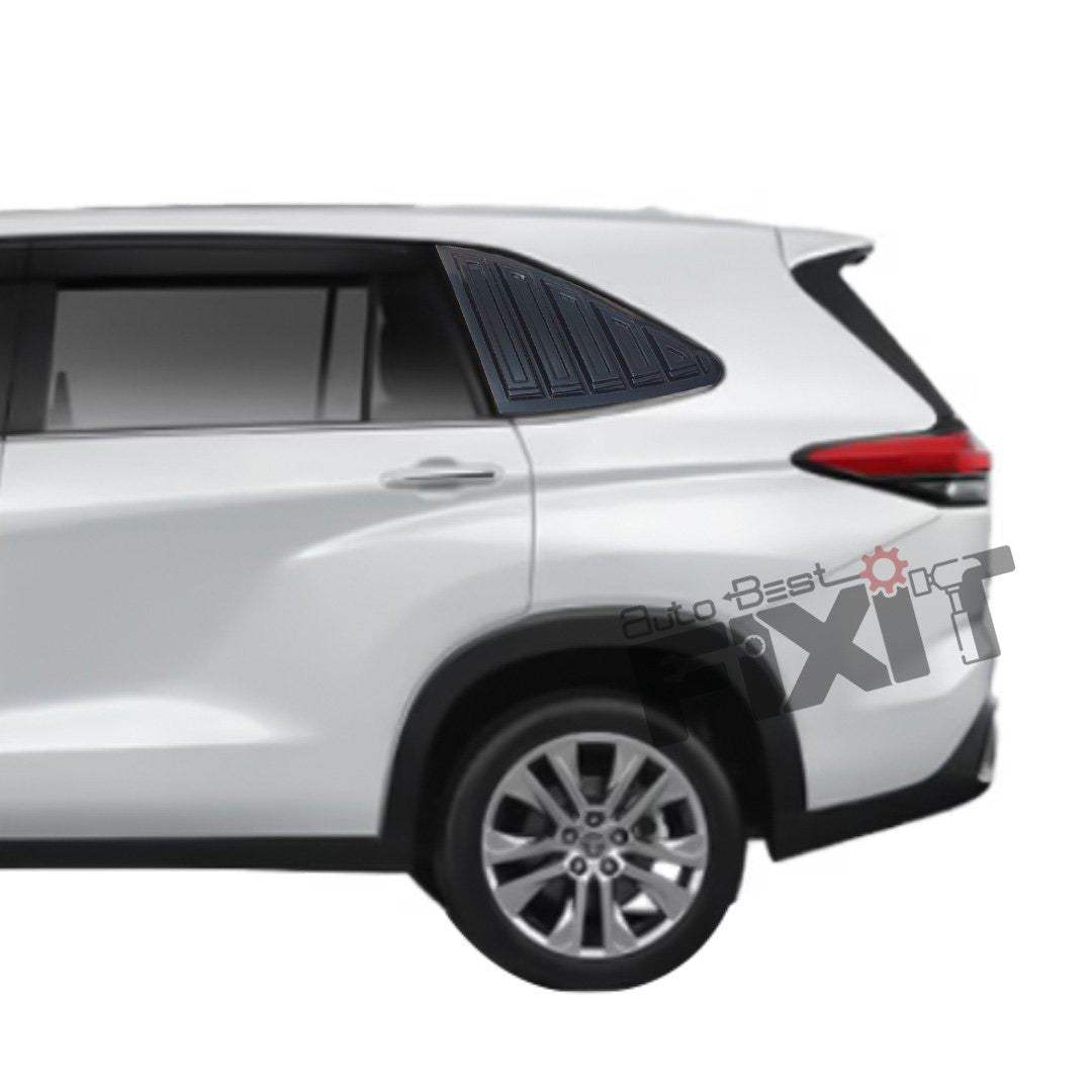 AutoStylenn Toyota Hycross Window Louvers For TOYOTA HYCROSS Compatible with TOYOTA Hycross Vehicle_2