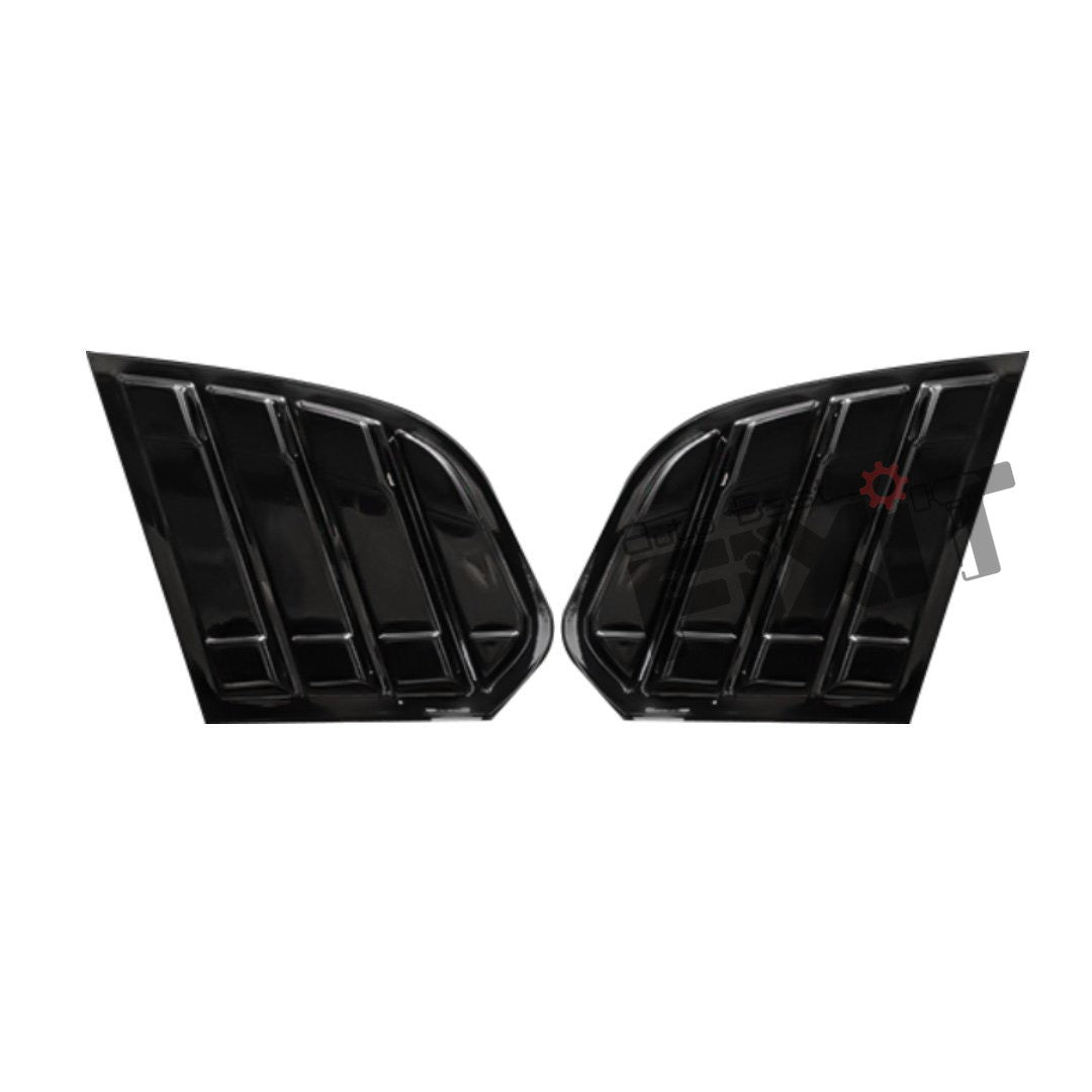 AutoStylenn Toyota Hyryder Window Louvers & Quarter Glass Cover For TOYOTA HYRYDER Compatible with TOYOTA Hyryder Vehicle