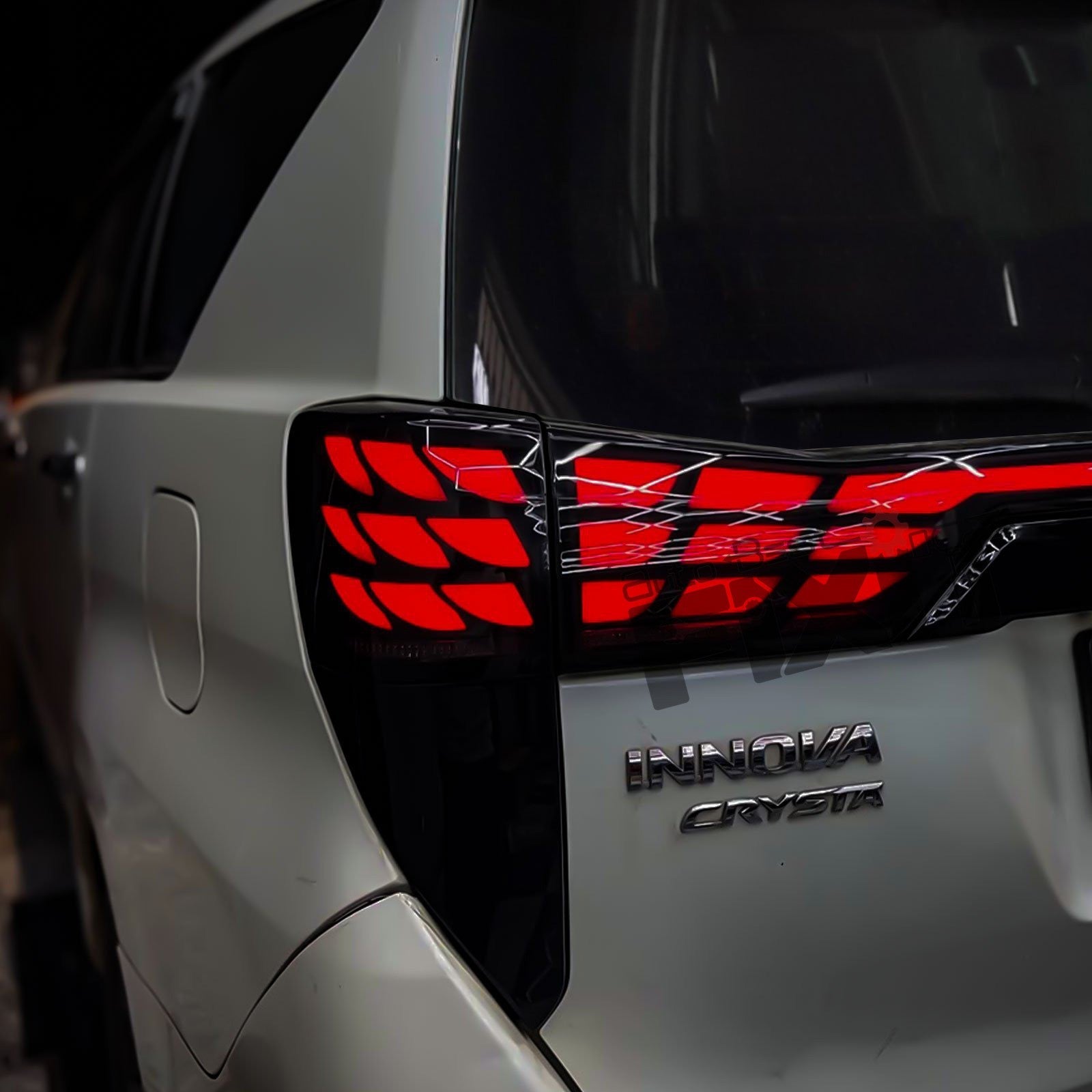 AutoStylenn Innova Crysta Alphard Style Tail Lamp For TOYOTA INNOVA CRYSTA Compatible with TOYOTA Innova Crysta Vehicle