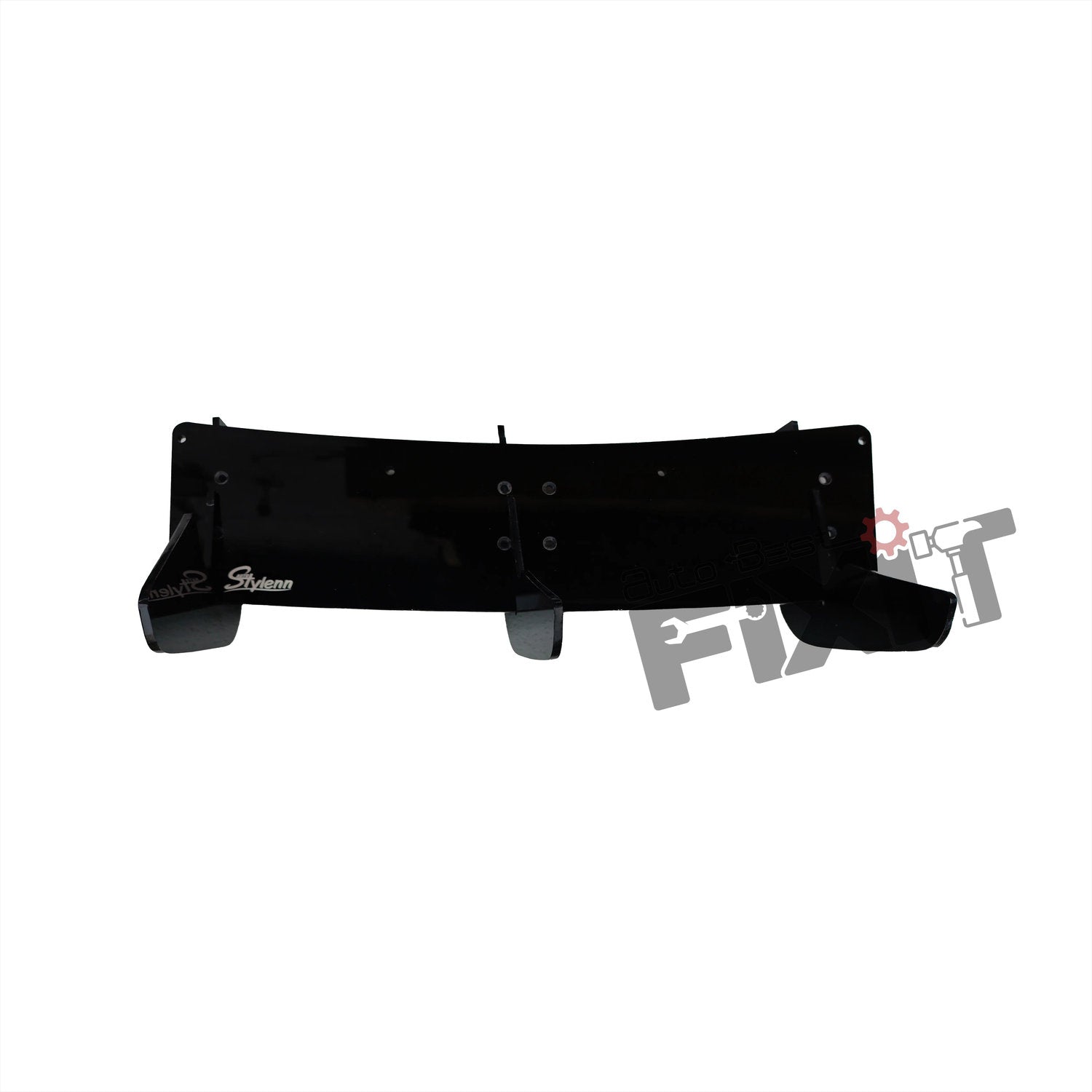 AutoStylenn Volkswagen Polo GTI 3 Fins Rear Diffuser For VOLKSWAGEN POLO Compatible with VOLKSWAGEN Polo Vehicle