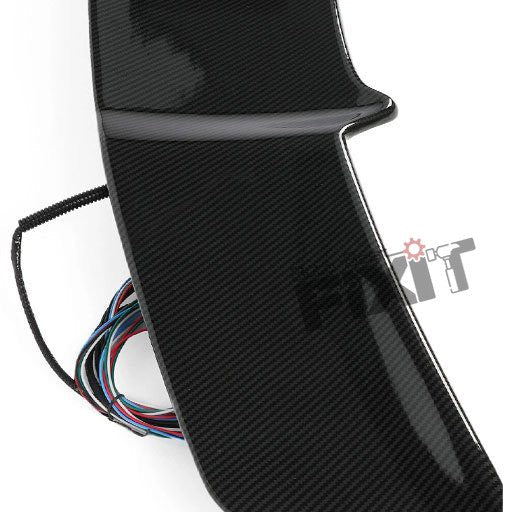AutoStylenn Universal Carbon Fiber Spoiler Automatic For VOLKSWAGEN VIRTUS Compatible with VOLKSWAGEN Virtus Vehicle_3