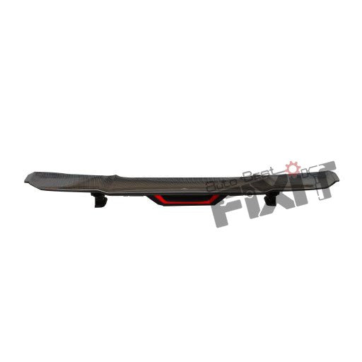 AutoStylenn Universal Carbon Fiber Spoiler Automatic For VOLKSWAGEN VIRTUS Compatible with VOLKSWAGEN Virtus Vehicle_8
