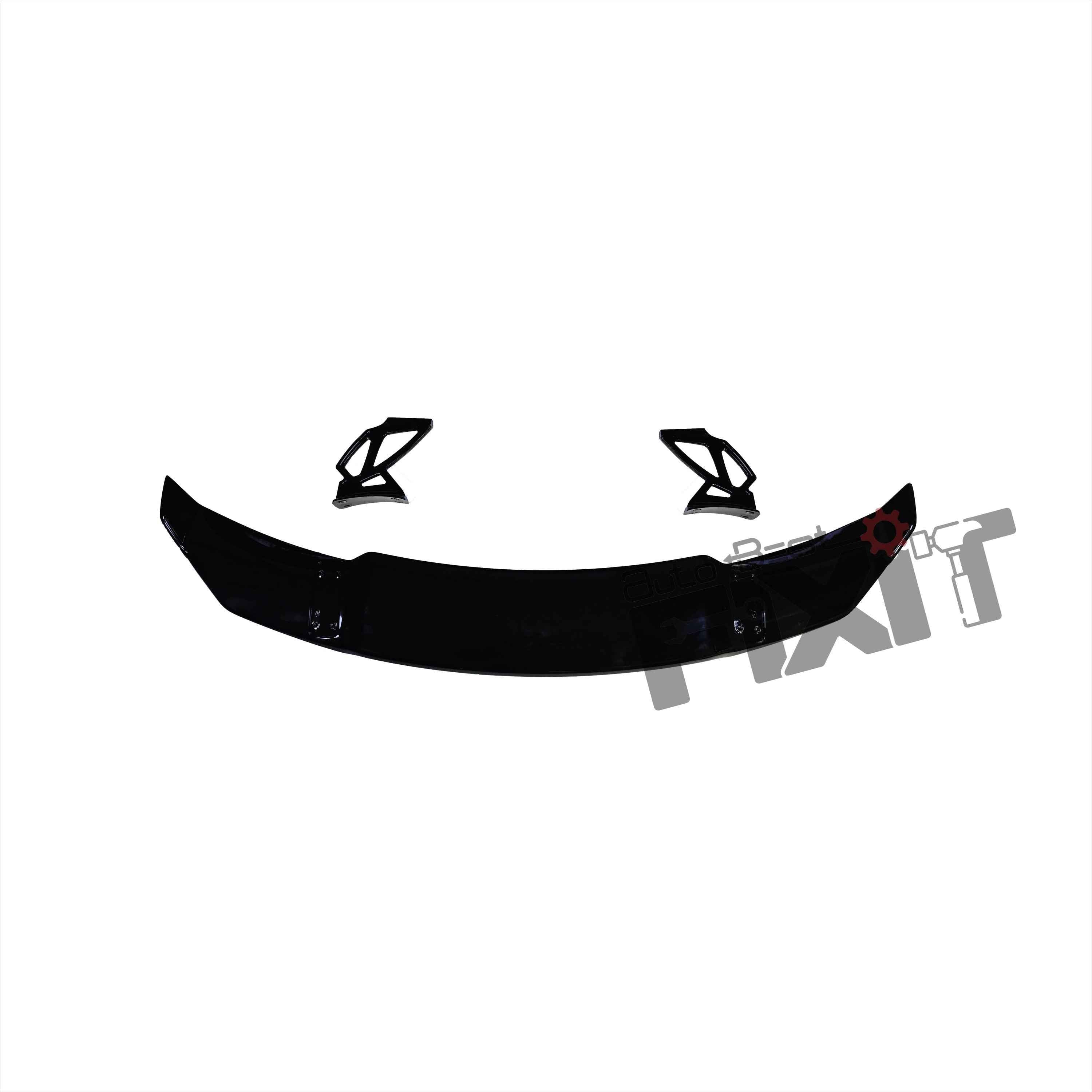 Universal Spoiler Sedan V2 Black – Aftermarket Car Accesso