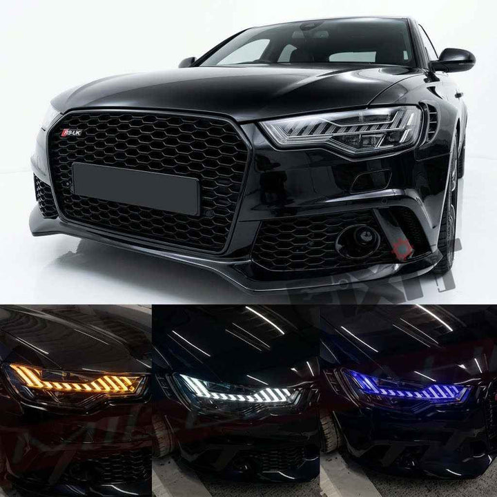 Audi A6 C7 Design Headlight Assembly (2012-2015) | RKNP