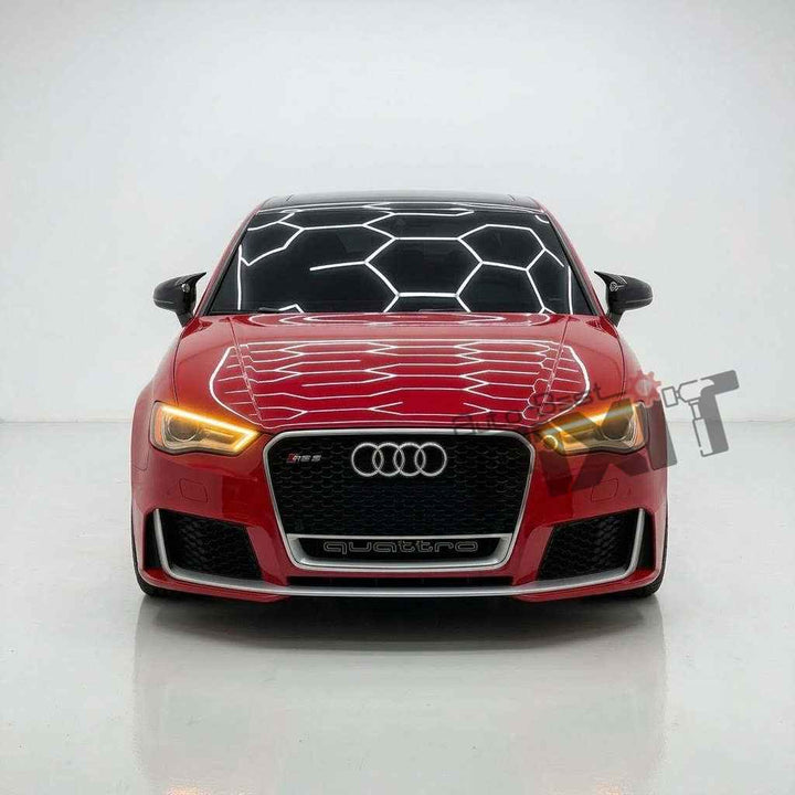 Audi A3 A3 RS3 conversion front bumper kit | Petrol OEM Replacement Conversion Kit (2017-2021)