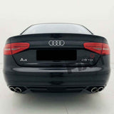 Audi A4 (8K2, B8) A4 quad tips diffuser | Petrol OEM Replacement Rear Diffuser (2008-2013)