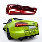 Audi A6 (4G2, C7) 2019-20 Matrix Style Taillamps | Petrol Taillamps (2015-2019)