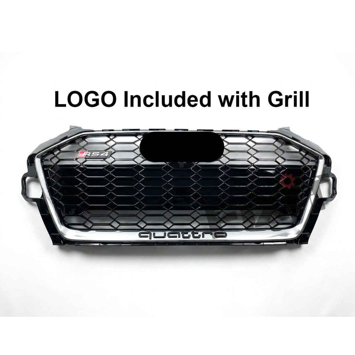 Audi A4 (2022-26) RS4 Grille | Direct-Fit Replacement Part
