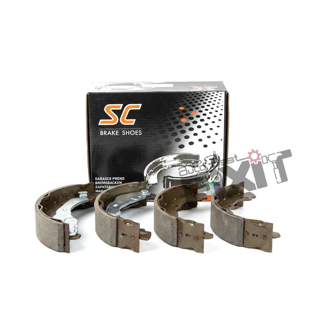 Mahindra Logan REAR BRAKE SHOE (SET)-VERITO 2011-2012/LOGAN 2004-2011 Petrol | 2011-2012 | SUPER CIRCLE