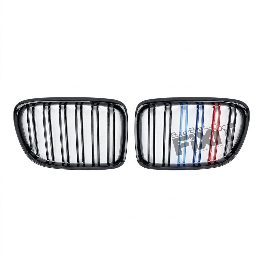KARTION Grill Compatible With Bmw X1 Grill X1 E84 2009-2016 M Colour Compatible with BMW X1 E84 Vehicle_1