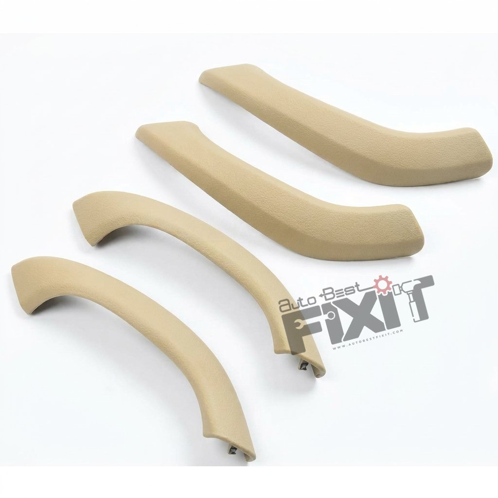 KARTION Door Handle Compatible With BMW X1 Door Handle X1 F48 2016-2021 Beige Compatible with BMW X1 F48 Vehicle