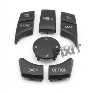 KARTION Multimedia Button Compatible With Bmw 5 Series Multimedia Button 5 Series F10 2010-2017 1 Series F20 3 Series F30 F34 6 Series F12 7 Series F02 X3 F25 X5 F15 X6 F16 Compatible with BMW 1' F20 Vehicle_1