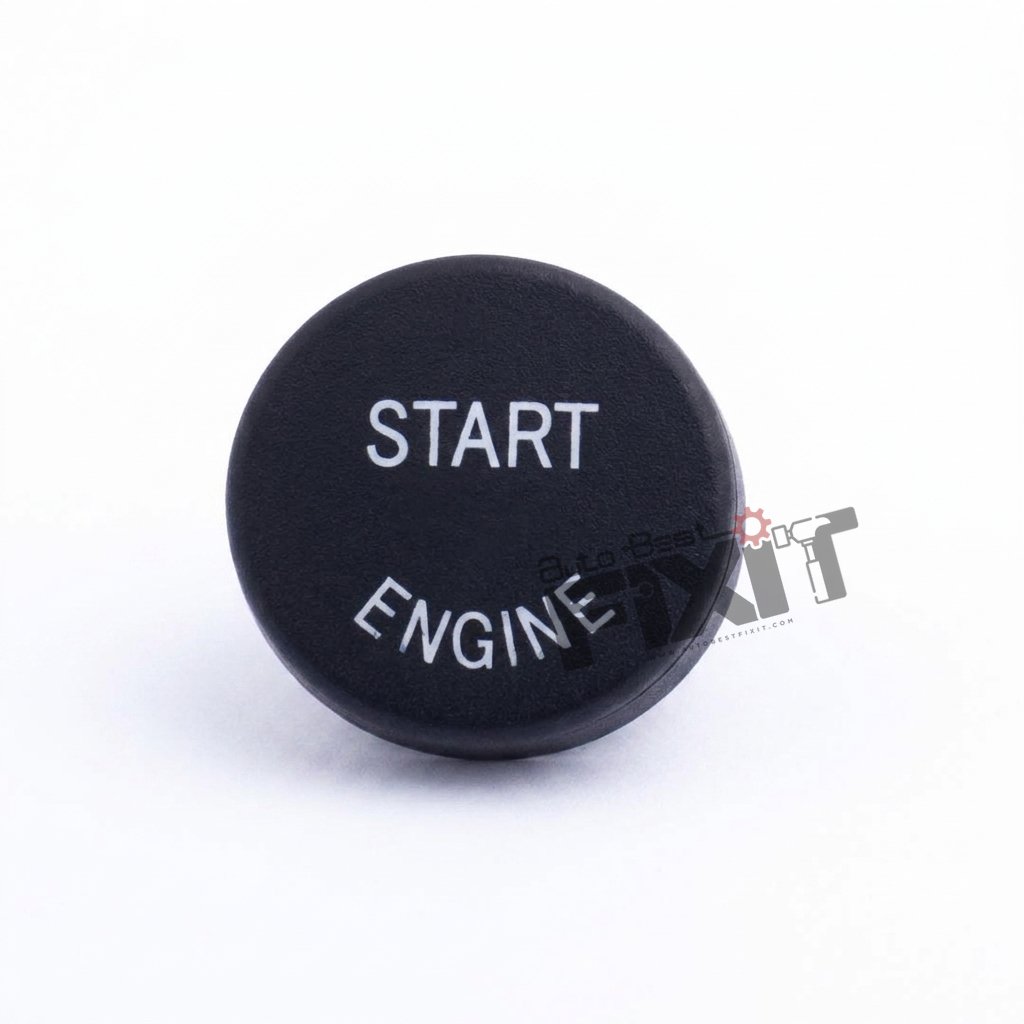 KARTION Start Stop Button Compatible With Bmw 5 Series Start Stop Button 5 Series 2010-2014 7 Series F02 2009-2013 Suitable Compatible With Without Auto Off Button Black Compatible with BMW 5' F07 GT Vehicle