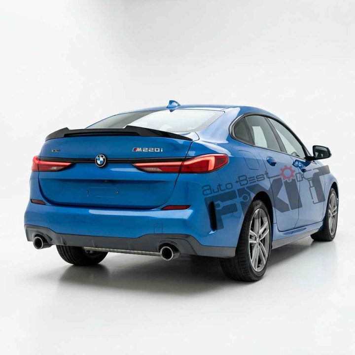 BMW 2 Series (2020-25) M4 Lip Spoiler - Gloss Black | ABS Plastic Material | Custom-Fit Add-On – Installed Photo