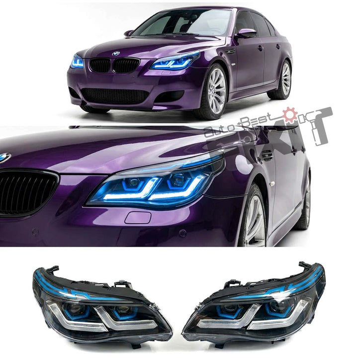 Bmw 5 (E60) Upgrade to G30 Style Headlamps | Diesel OEM Replacement Headlamps (2003-2007)