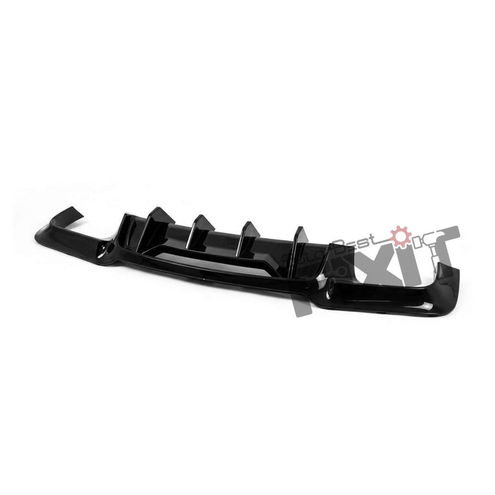 Bmw 5 (F10) Rear Bumper Diffuser + Tips | Diesel OEM Replacement Rear Diffuser (2014-2017)