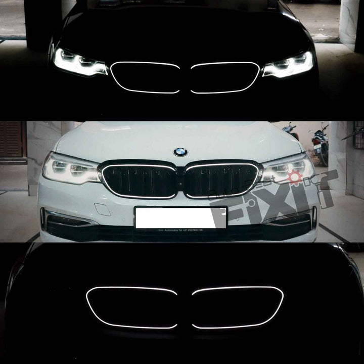 BMW 5 Series (2018-21) LED Grille | ABS Plastic Material | Direct-Fit Replacement Part